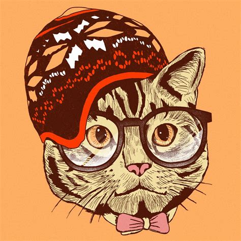 Tumblr Hipster Cat Wallpapers Top Free Tumblr Hipster
