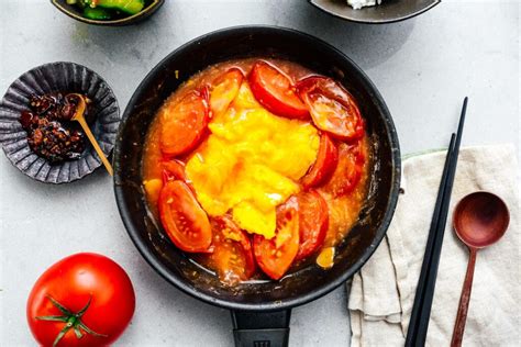 Classic Chinese Tomato Egg Stir Fry · I Am A Food Blog
