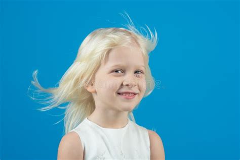 Cheerful Kid Girl Have Fun Smiling Concept Stock Photo Image Of Girl