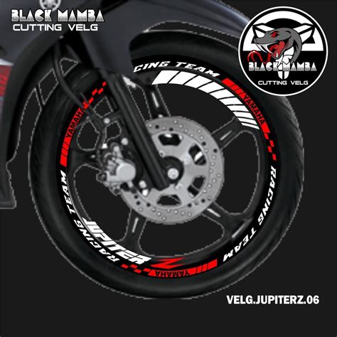 Jual Cod Cutting Sticker Velg Jupiter Z Stiker Lis List Variasi Ban