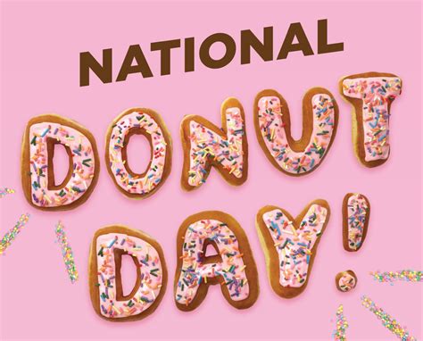 National Donut Day Celebrate National Donut Day June 5 Addison
