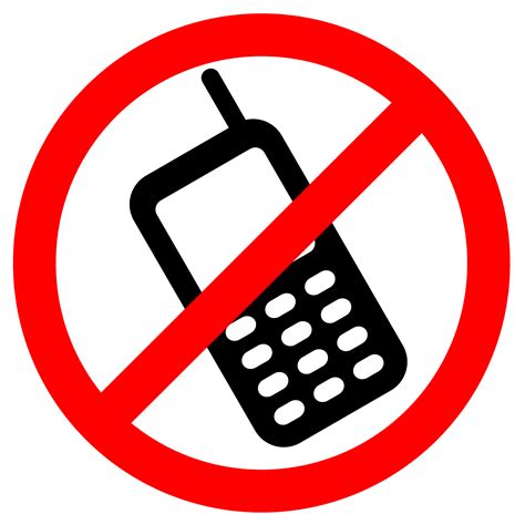 No Cell Phones Image Clipart Best