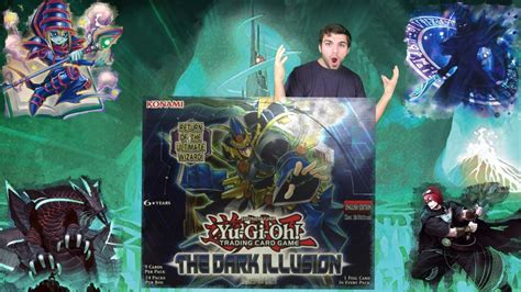 Best Yugioh 2016 The Dark Illusion Booster Box Opening Return Of Dark Magician Youtube