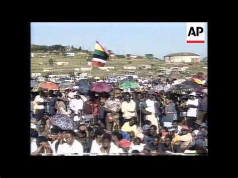 Chief mangosuthu buthelezi was born in 1928 in south africa as ashpenaz nathan mangosuthu gatsha buthelezi. SOUTH AFRICA: INKATHA CHIEF STEPS UP CRITICISM OF ANC ...