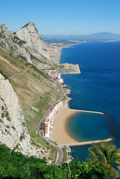 Gibraltar Beaches Stock Photo Image Of Tourism Natural 49712814