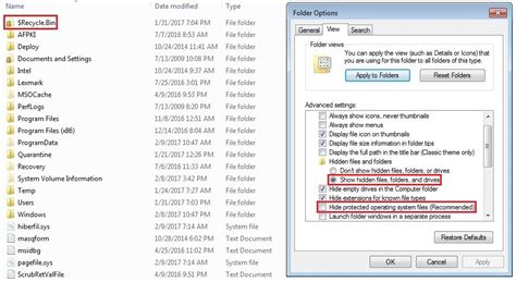 Windows 7 How To Show Crecyclebin Super User
