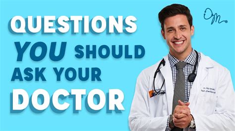 Questions You Should Ask Your Doctor Doctor Mike Youtube