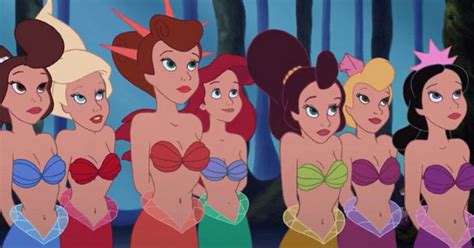 Ariel S Sisters In The Little Mermaid