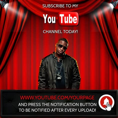 Copy Of Subscribe Youtube Channel Flyer Template Postermywall