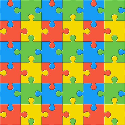 Autism Puzzle Pattern Printed Htv Adhesive Vinyl 374 Ebay Puzzle