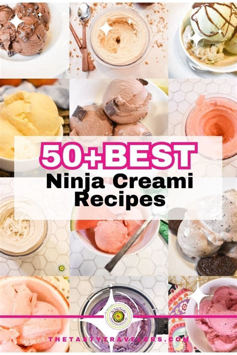The Top Best Ninja Creami Recipes For Desserts And Ice Cream Bars With Text Overlay
