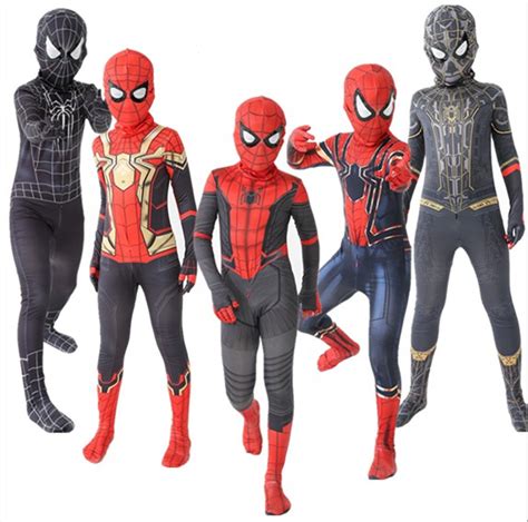 Red Black Spiderman Costume Spider Man Suit Spider Man Costumes