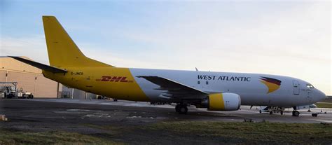 West Atlanticdhl Boeing 737 400f G Jmcr Seen Parked Up At Flickr