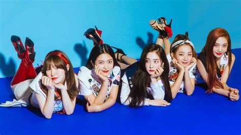 Red Velvet K Pop Group Wallpaper Wallpapersok