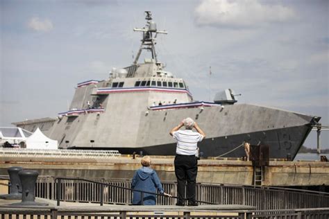 Uss Charleston Navys Newest Ship Formally Enters The Fleet In