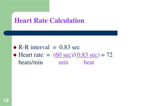 How To Calculate Heart Rate From Cardiac Cycle Haiper