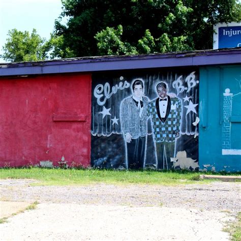 Elvis And Bb King Mural Memphis Art Project