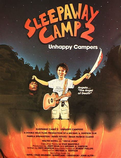 Sleepaway camp (1983) feliisa rose jonathan tiersten karen fields movie poster. Sleepaway Camp Archives | Slasher Studios
