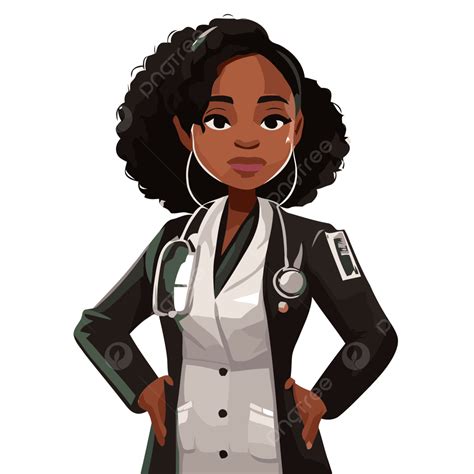 Black Female Doctor Png Vectores Psd E Clipart Para Descarga Gratuita Pngtree