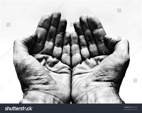 Two Hands Palms Up Stock Photo 6816619 Shutterstock