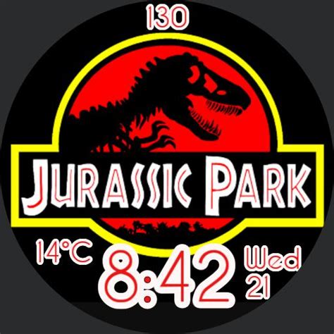 Jurassic Park • Watchmaker The Worlds Largest Watch Face Platform