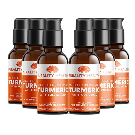 Liposomal Turmeric Most Absorbable Organic Gmo Free Purality Health