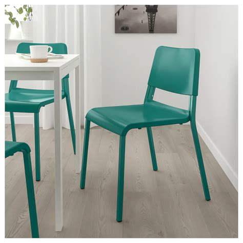 An easy match with different tables and styles and eager to please, whether it's in the dining room, in the entrance or by your bed. TEODORES Chair - green - IKEA | Dining chairs, Furniture, Adirondack chairs for sale