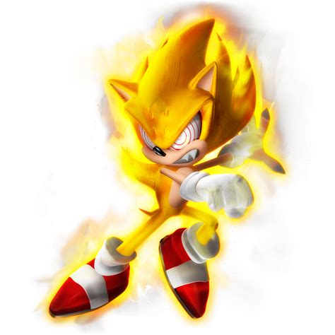 Evil Super Sonic Render Stc By Nibroc Rock On Deviantart