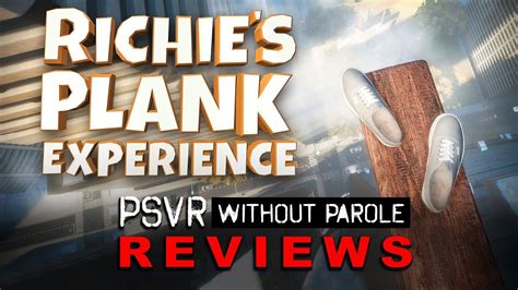 Richie S Plank Experience Psvr Review Youtube