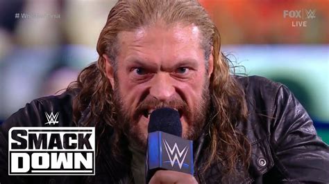 Edge Officially Unleashes The Rated R Superstar Wwe Smackdown