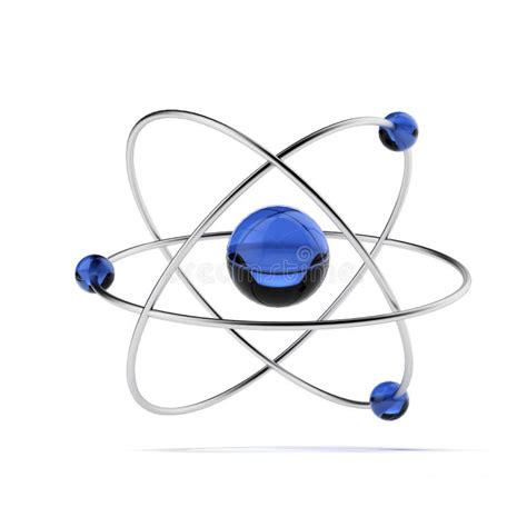 Orbital Model Of Atom Stock Illustration Illustration Of Model 28993696