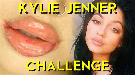 How To Do The Kylie Jenner Challenge Safely Warning Graphic Content Youtube
