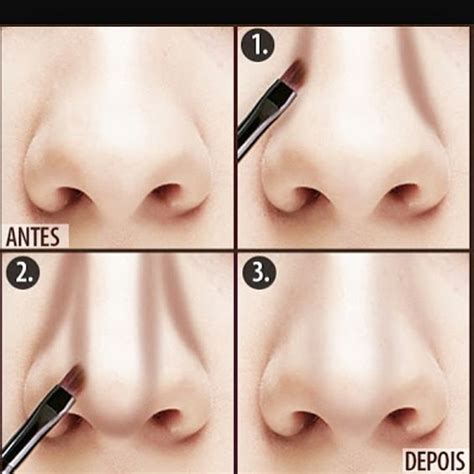 Nose contouring with makeup consists of using dark and light foundations to create a slimming 27.07.2017 · there are two different options for contouring a wide nose: Beauty Tutorial: Contouring Tips To Smaller Nose » Celebrity Fashion, Outfit Trends And Beauty Tips