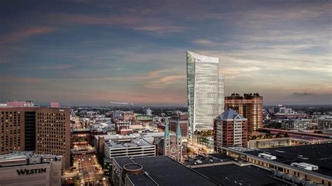 See Renderings Downtown Indianapolis Hotel Would Change Our Skyline
