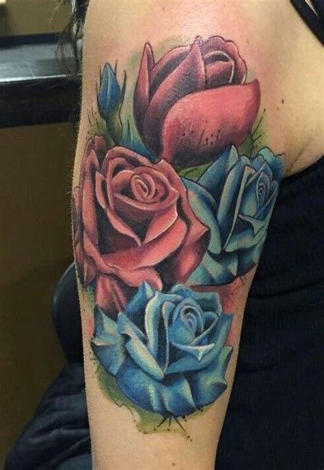 This is a gorgeous black & white tattoo which you will love because of its rose details. Beautiful rose half sleeve tattoo | Tattoos, Sleeve ...