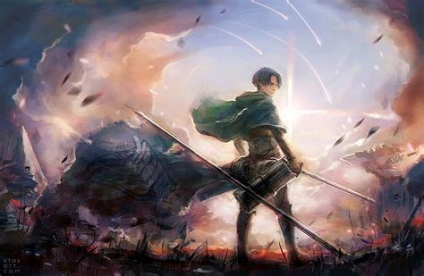 Shingeki No Kyojin Wallpaper Levi