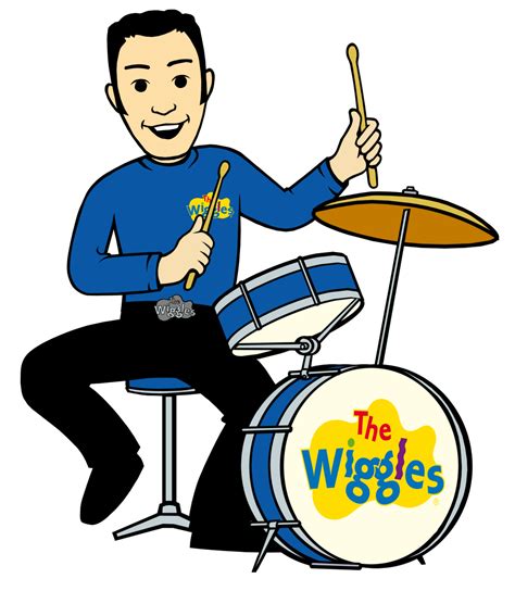 The Cartoon Wiggles Anthony Play The Drums Png By Seanscreations1 On