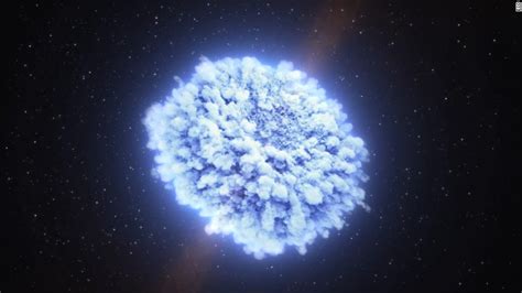 First Seen Neutron Star Collision Creates Light Gravitational Waves