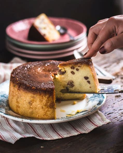 Recette Du Gâteau De Semoule Aux Raisins Secs Et Caramel