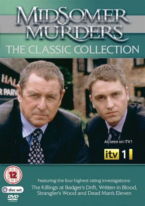 Midsomer Murders The Classic Collection 4 Disc Box Set Dvd Uk John Nettles