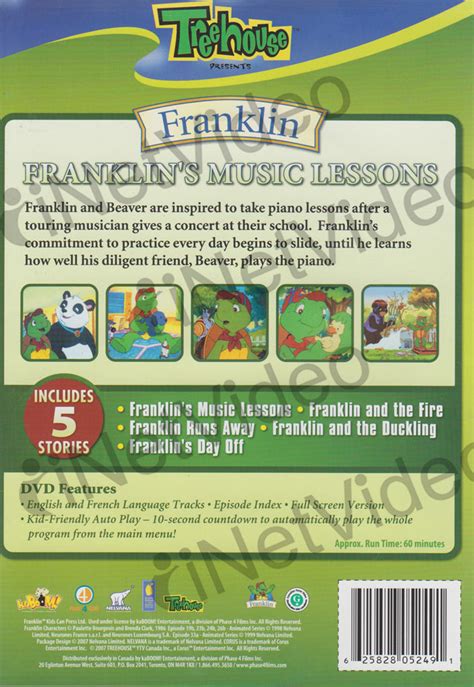 Franklin Franklins Music Lessons On Dvd Movie