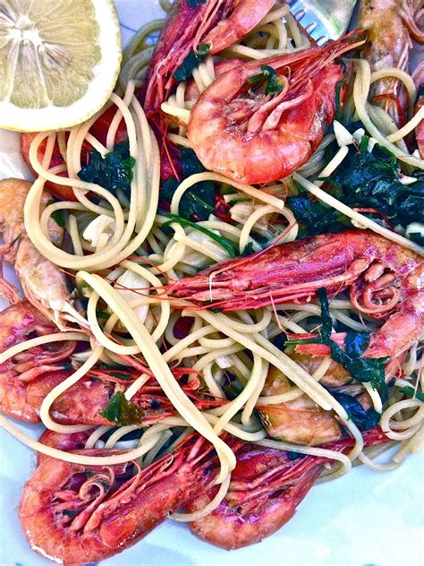 Sicilian Sea Food Pasta Prawn Pasta Fresh Sicily Food Sicilian Love Food Pasta Recipes