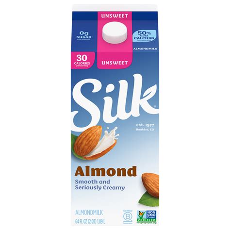 Save On Silk Almond Milk Original Unsweetened Order Online Delivery Giant