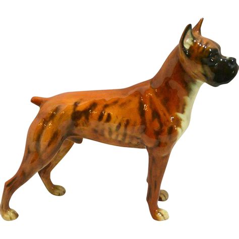 Goebel Boxer Dog Figurine Ch617 C 1968 From A Dogs Tale Collectibles