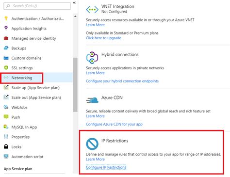 Is It Necessary To Add Azure Ip Datacenter Ips To App Service