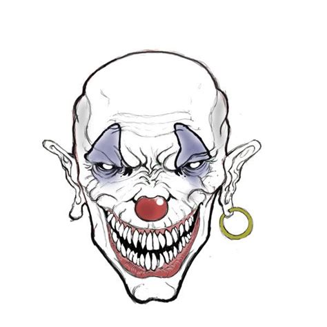 A wide variety of killer clown options are available to you, such as. Tekening Killer Clown - Clowns It Carnavalskleding ...