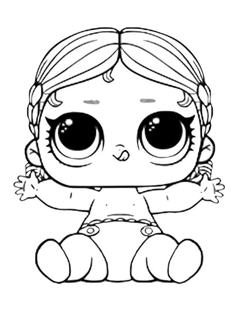 Lil Showbaby Lol Surprise Doll Coloring Page Download Print Or Color