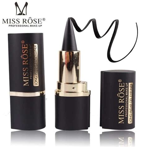 Buy MISS ROSE Long Wear Gel Eyeliner Stick Pencil Long Lasting Non Smudge Matte Eye Liner Kajal