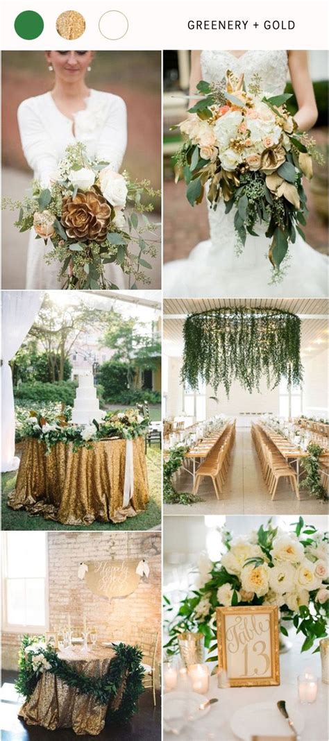 Wedding Theme Olive Green And Gold Wedding Ceremony