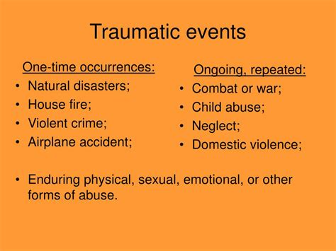 Ppt Traumatic Stress Powerpoint Presentation Free Download Id6531052